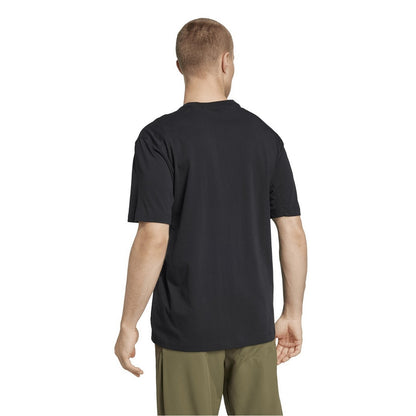 Black - Back - Adidas Mens Terrex Logo T-Shirt