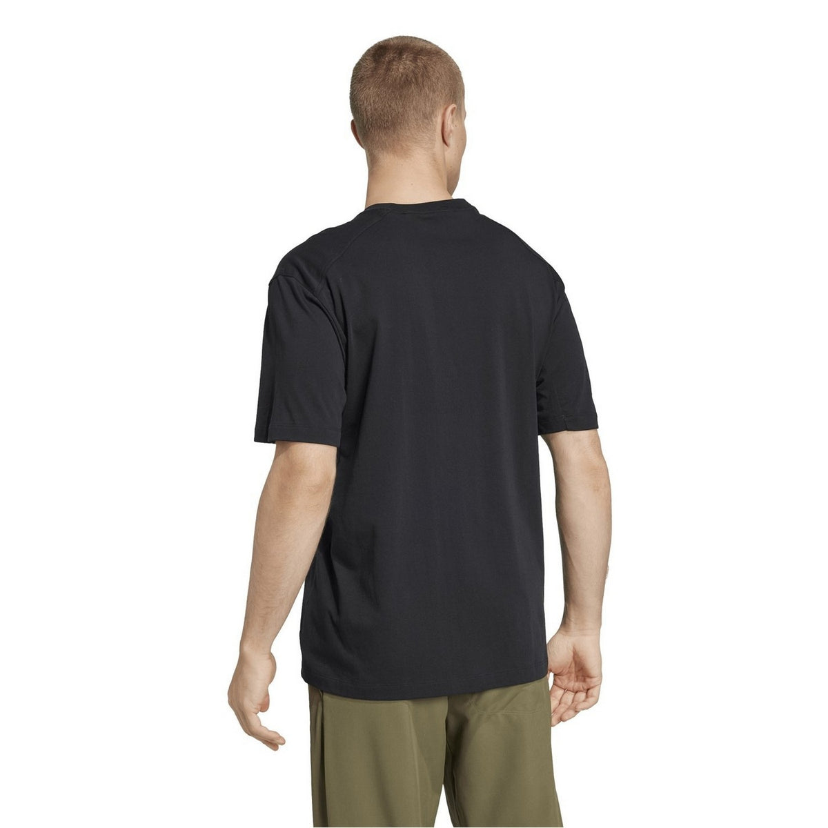 Black - Back - Adidas Mens Terrex Logo T-Shirt