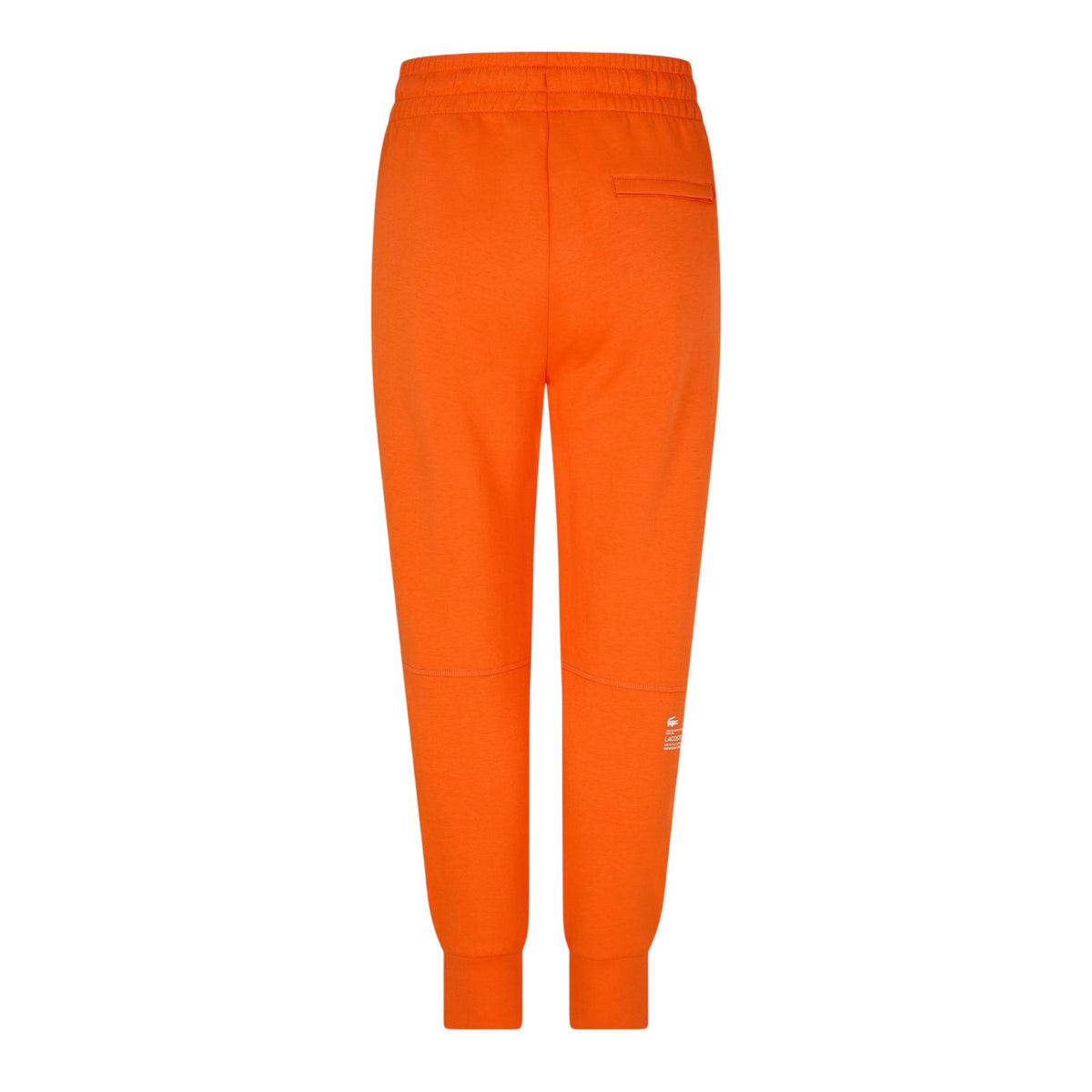 Orange - Back - Lacoste Womens-Ladies Active Jogging Bottoms
