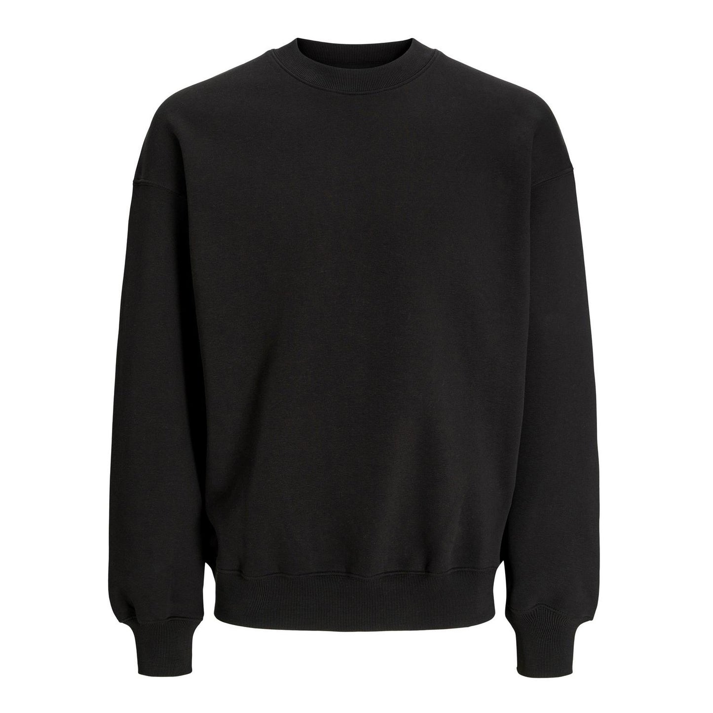 Black - Front - Jack And Jones Mens Urban Edge Brushed Sweatshirt