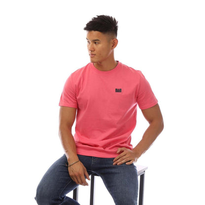 Rose - Lifestyle - Weekend Offender Mens Bridgetown Plain Logo Regular T-Shirt