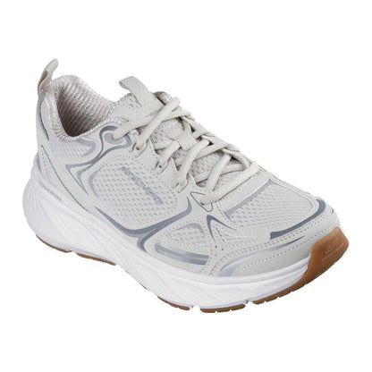 Natural - Pack Shot - Skechers Womens-Ladies Edgeride Silver Eclipse Trainers