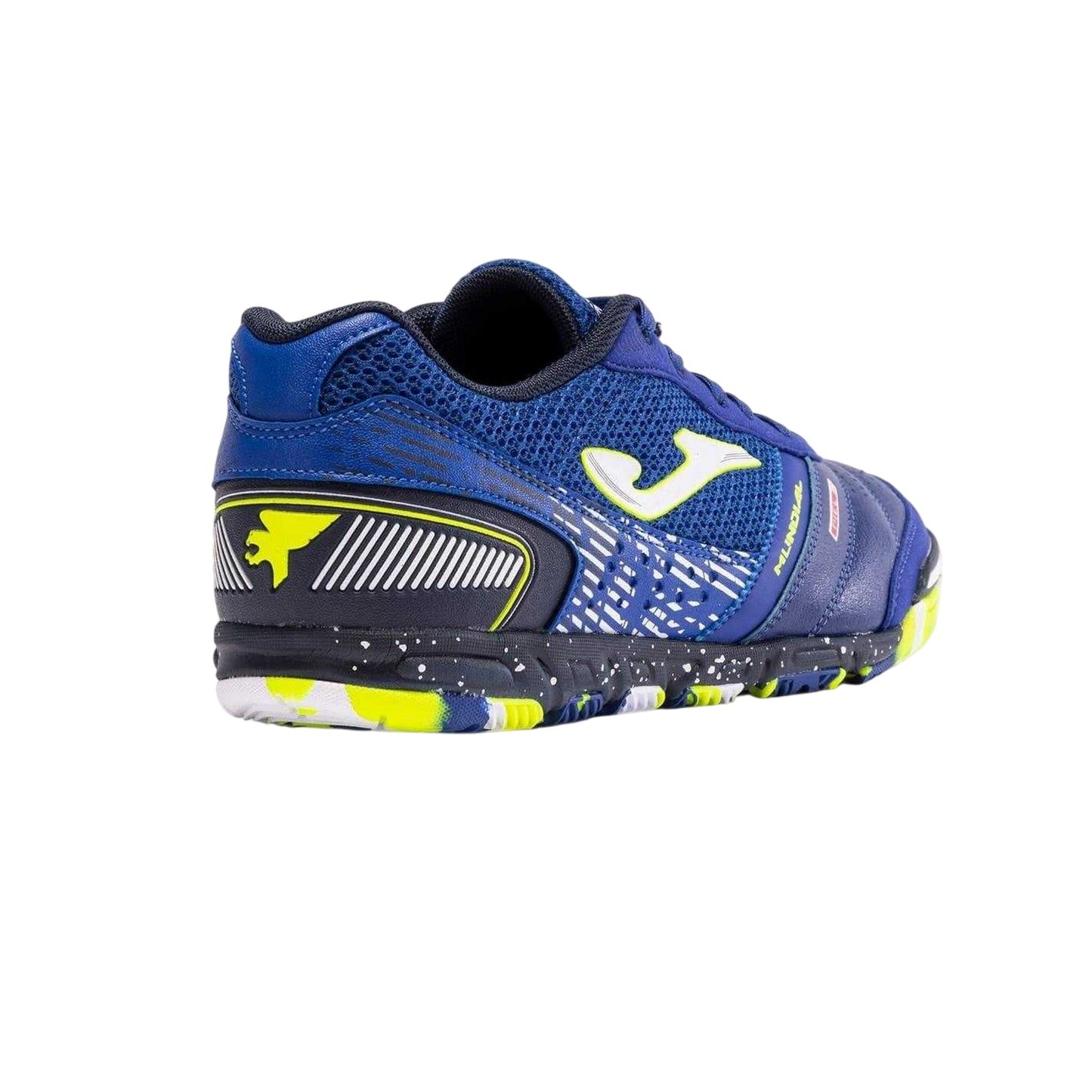 Royal Blue - Back - Joma Mens Mundial Leather Indoor Football Trainers