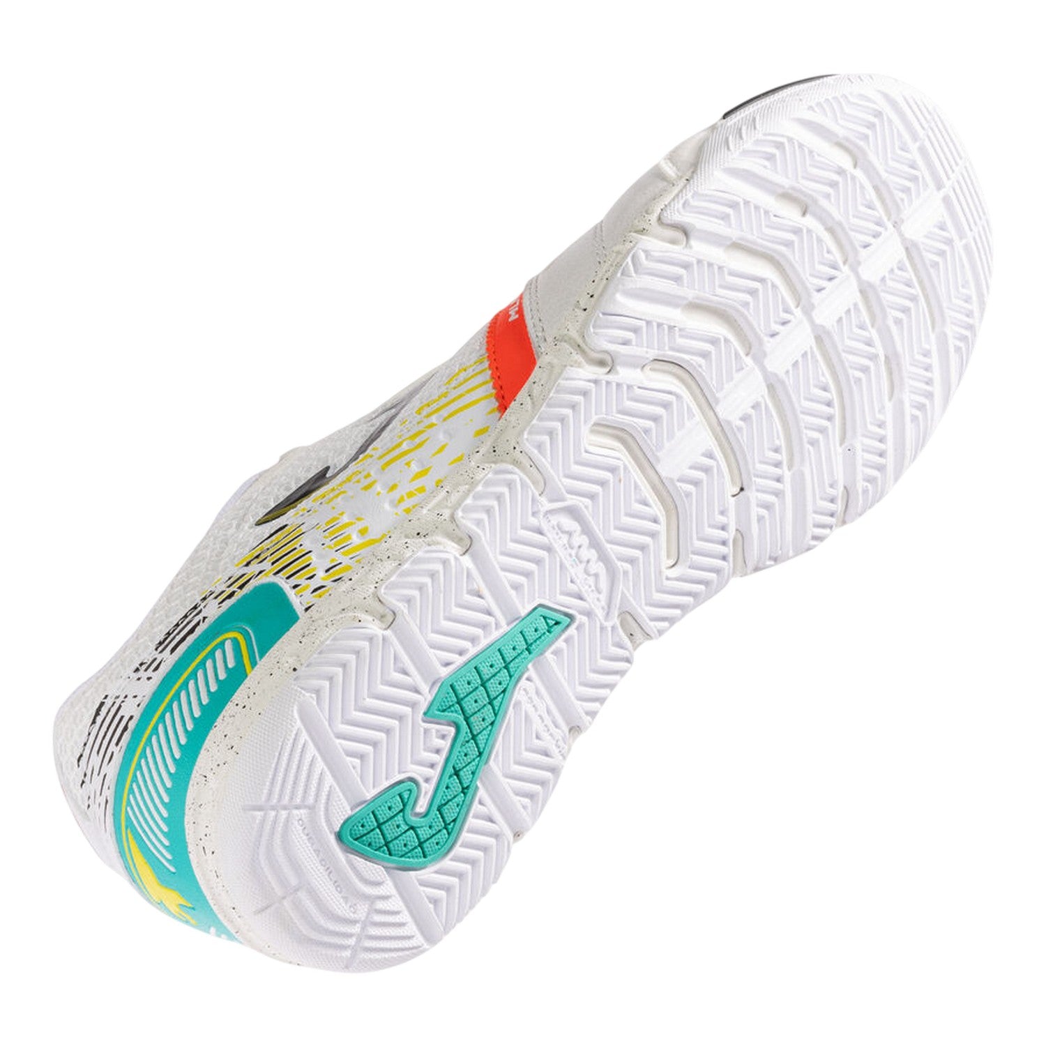 White-Blue - Lifestyle - Joma Mens Mundial Leather Indoor Football Trainers