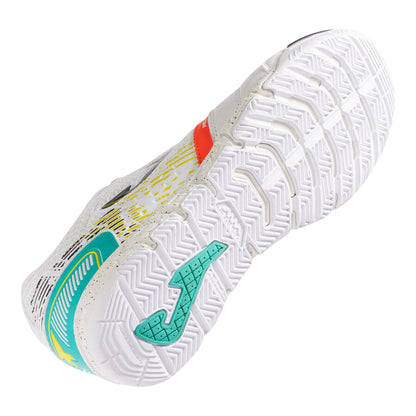 White-Blue - Lifestyle - Joma Mens Mundial Leather Indoor Football Trainers
