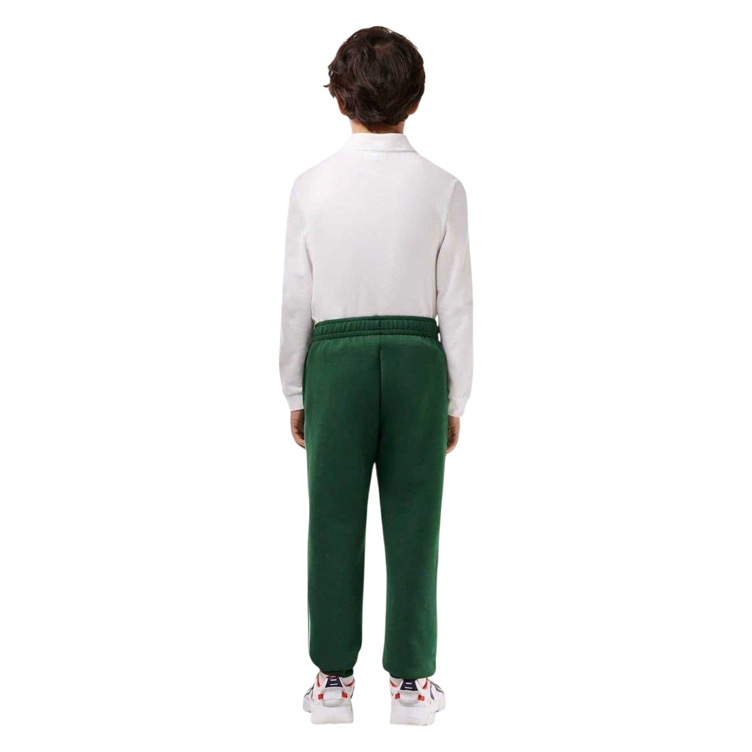 Green - Lifestyle - Lacoste Childrens-Kids Paris Pique Logo Joggers