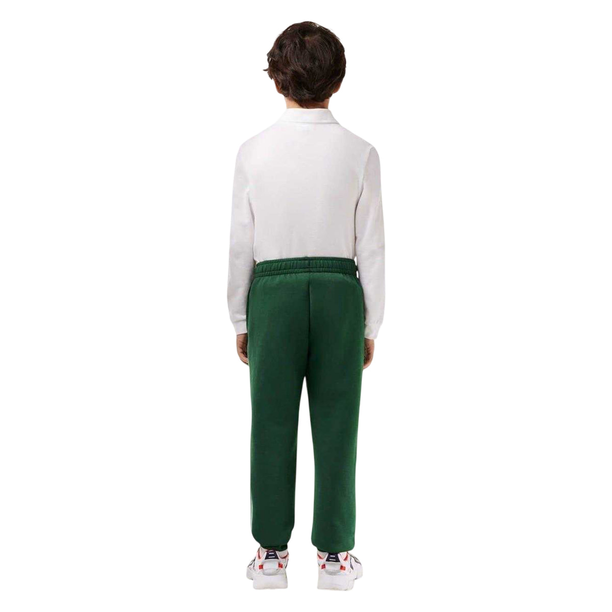 Green - Lifestyle - Lacoste Childrens-Kids Paris Pique Logo Joggers