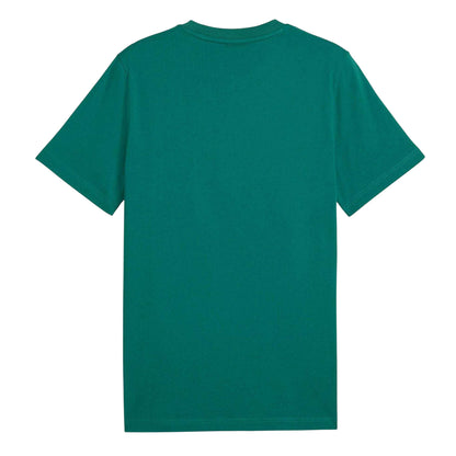 Green - Back - Puma Mens Motorsport Aston Martin F1 Logo T-Shirt