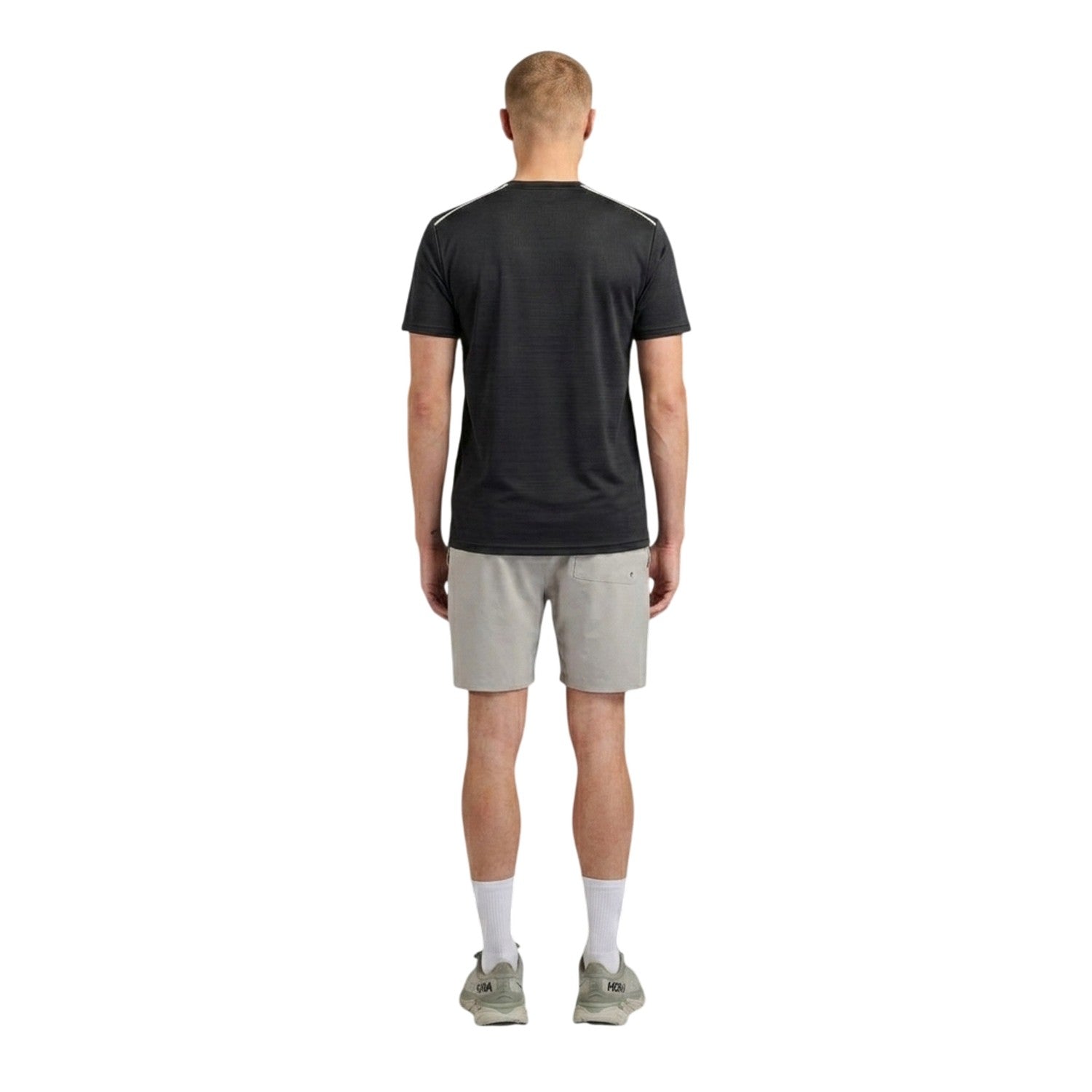 Black - Back - ALTRYN Mens Ban Tech T-Shirt