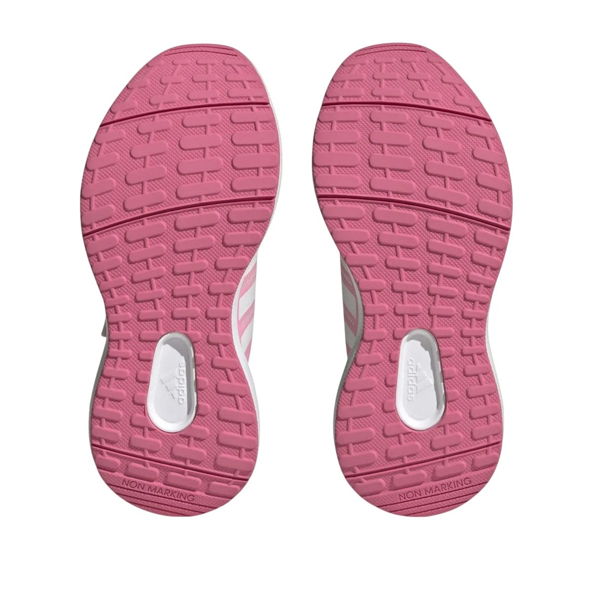 Pink-White - Side - Adidas Childrens-Kids FortaRun 2.0 Trainers