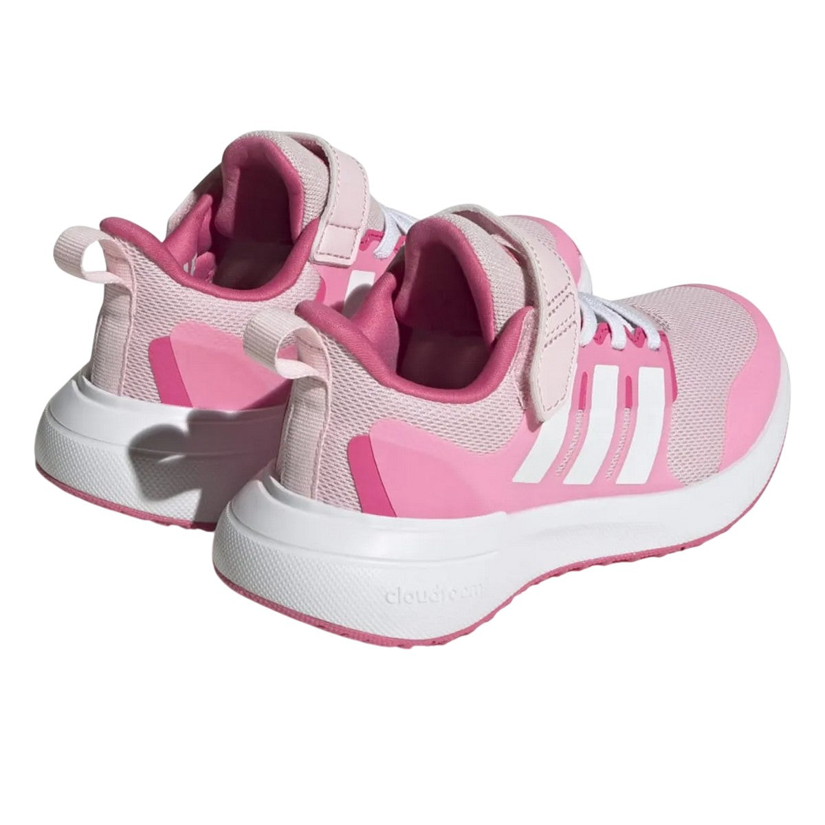 Pink-White - Back - Adidas Childrens-Kids FortaRun 2.0 Trainers