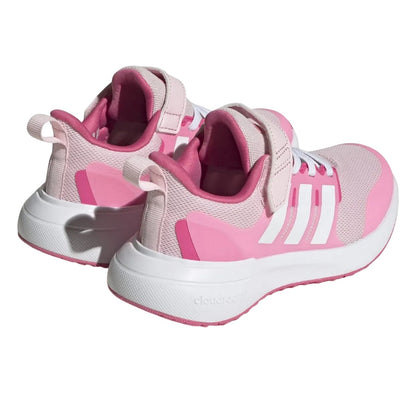 Pink-White - Back - Adidas Childrens-Kids FortaRun 2.0 Trainers