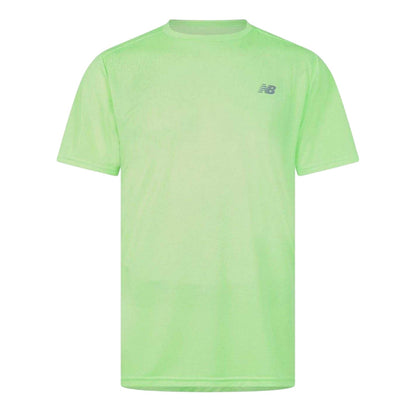 Mint Green - Front - New Balance Mens Solid Regular T-Shirt
