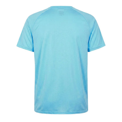 Sky Blue - Back - New Balance Mens Solid Regular T-Shirt