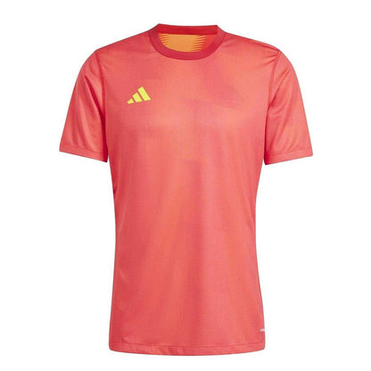 Red - Front - Adidas Mens 24 Logo Reversible Regular T-Shirt