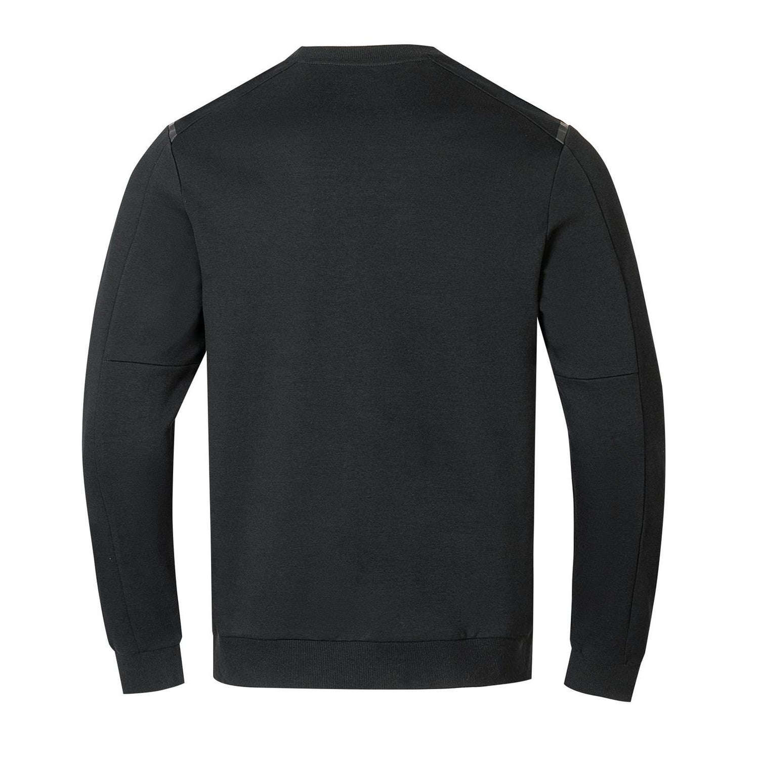 Black - Back - Kappa Mens Teddy Fleece Sweatshirt