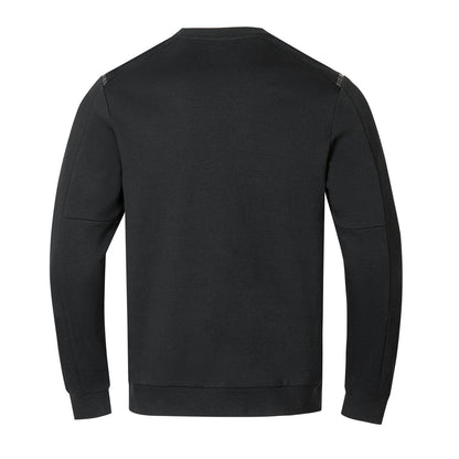 Black - Back - Kappa Mens Teddy Fleece Sweatshirt