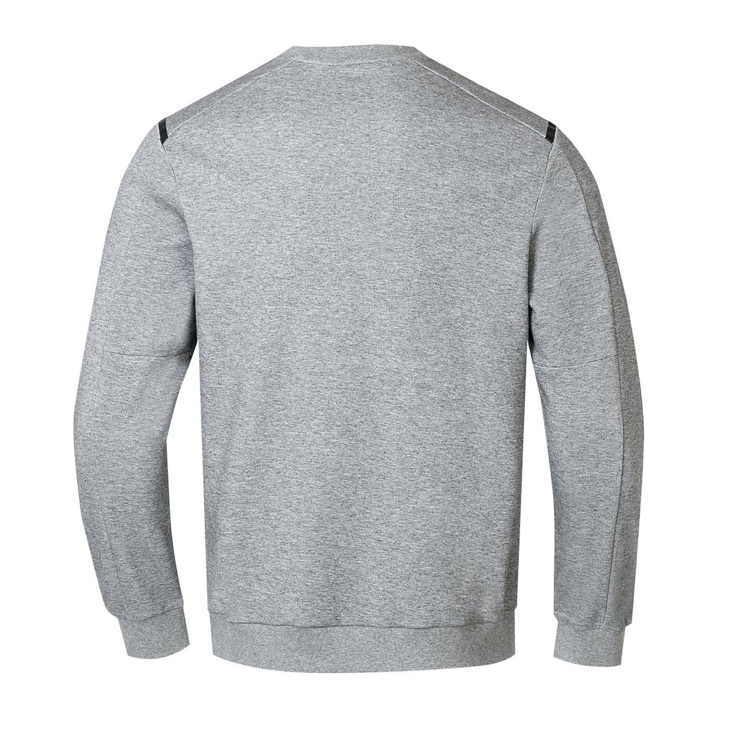 Grey Marl Marl - Front - Kappa Mens Teddy Fleece Sweatshirt