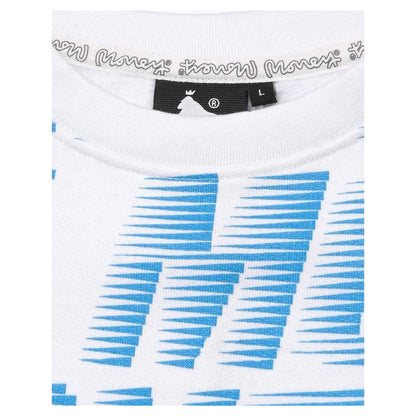 White - Back - Money Unisex Adult Zoom Ape Cotton Crew Neck Sweatshirt
