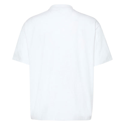 Brilliant White - Back - Calvin Klein Mens Jeans Bubble Regular T-Shirt