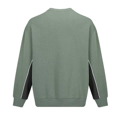 Laurel-Grey - Back - Slazenger Mens Fleece Crew Neck Sweatshirt