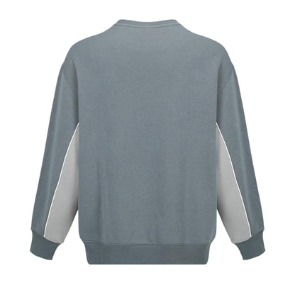 Slate-Grey - Back - Slazenger Mens Fleece Crew Neck Sweatshirt