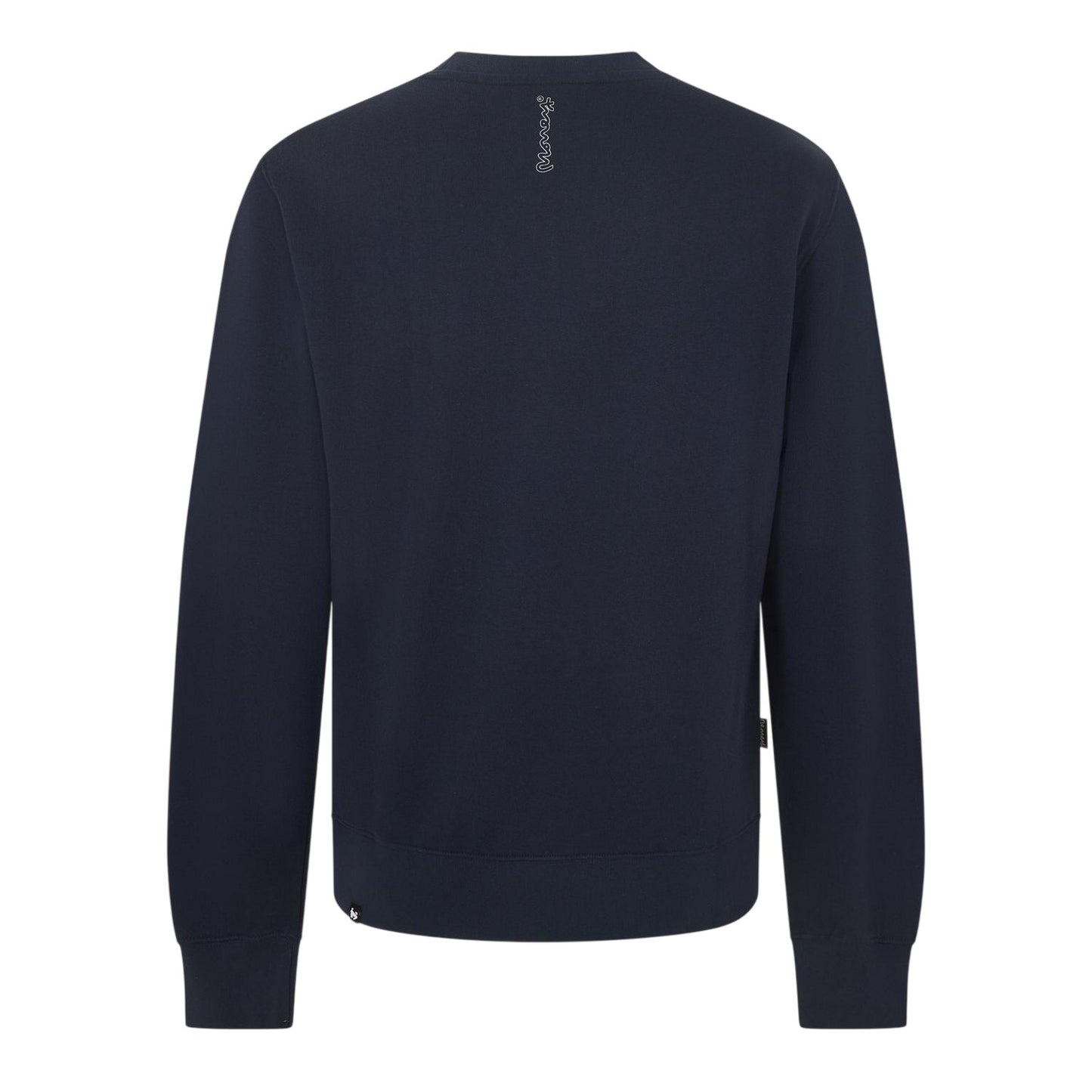 Navy - Back - Money Mens Chop Vice Crew Neck Sweatshirt