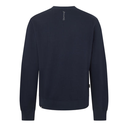 Navy - Back - Money Mens Chop Vice Crew Neck Sweatshirt