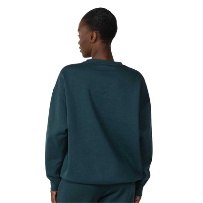 Green - Back - Puma Womens-Ladies Oversized Sweatshirt