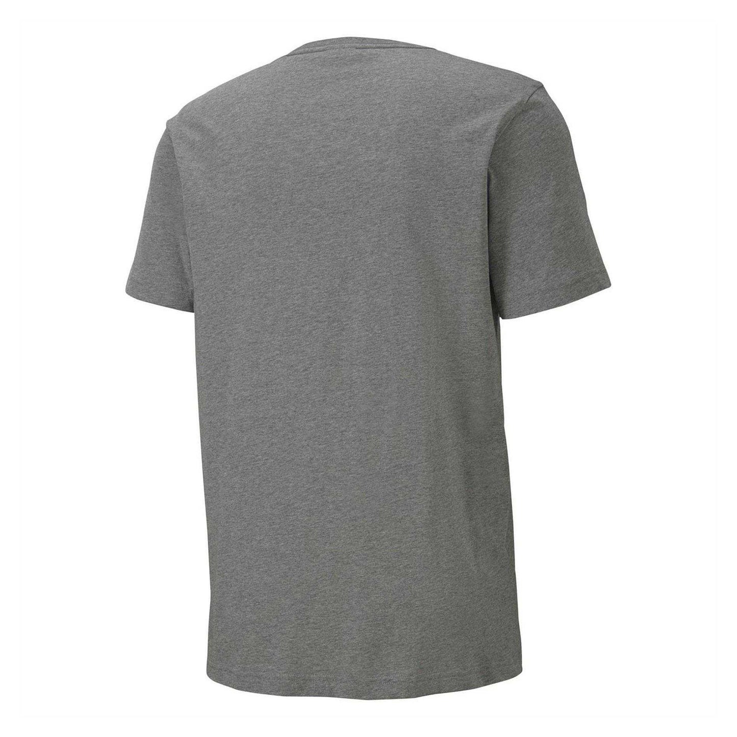 Grey - Back - Puma Mens TeamGoal 23 Casuals Cotton T-Shirt