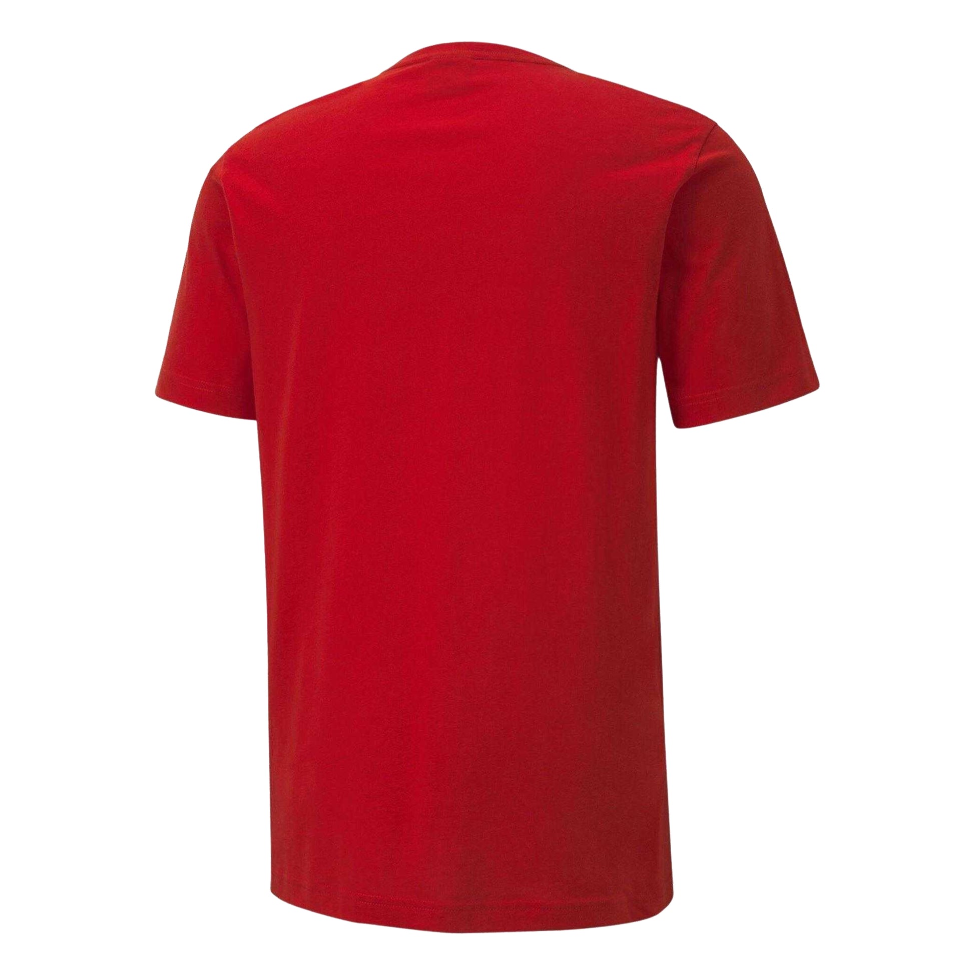 Red - Back - Puma Mens TeamGoal 23 Casuals Cotton T-Shirt