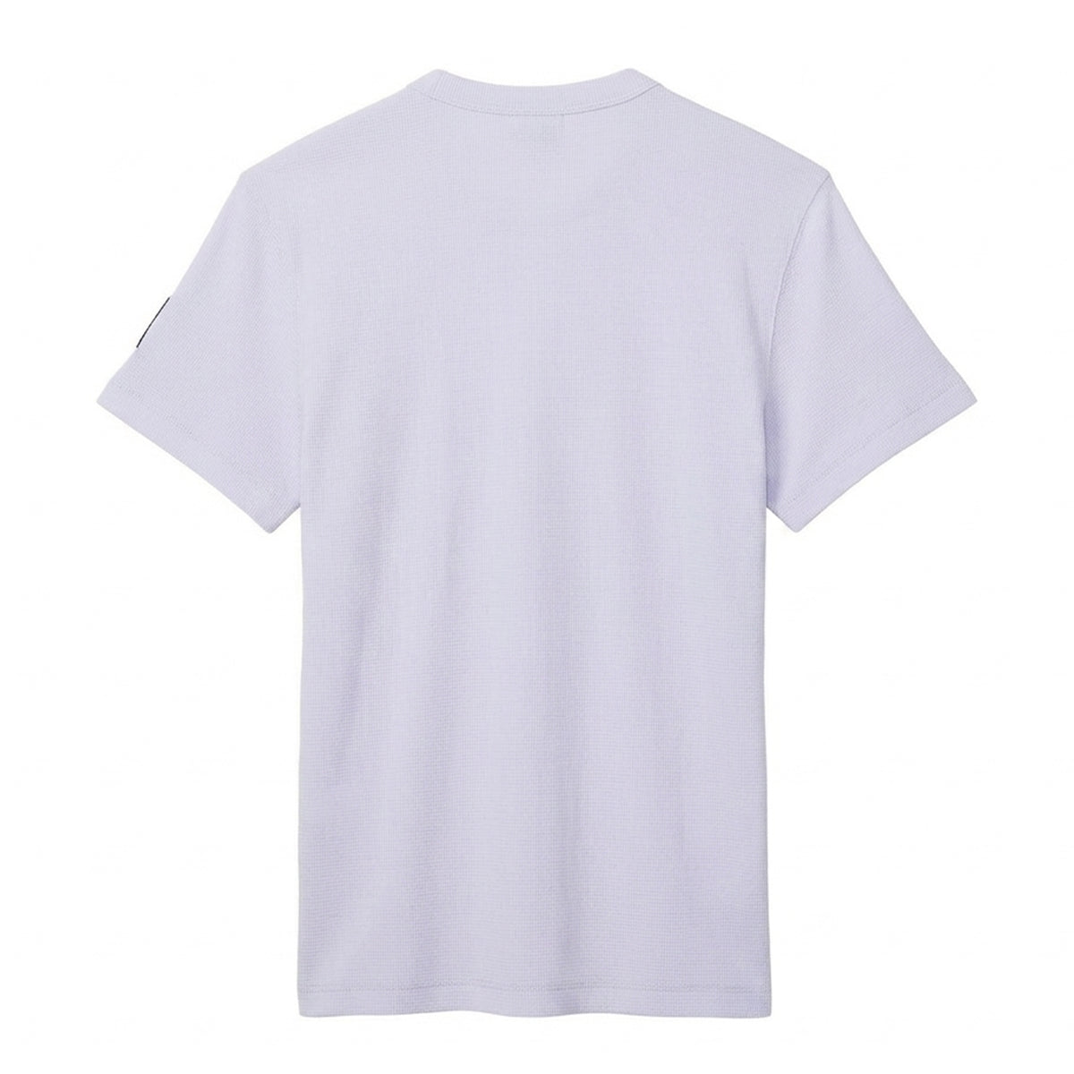 Lilac - Back - Calvin Klein Mens Waffle Boxy T-Shirt