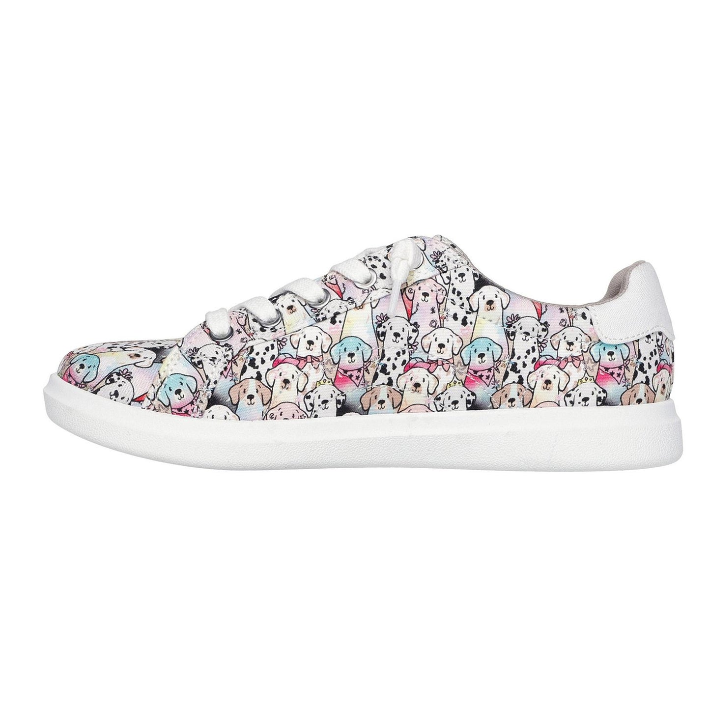 Multicoloured - Back - Skechers Womens-Ladies Bobs D´vine Dog Trainers