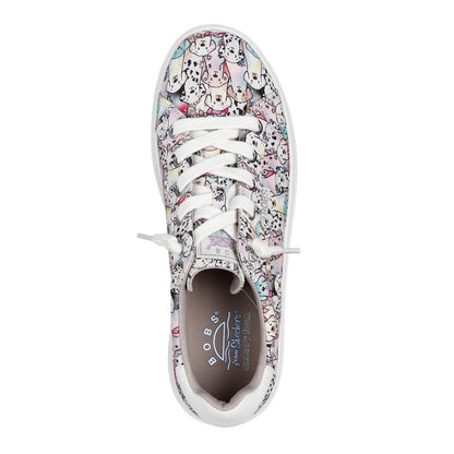 Multicoloured - Side - Skechers Womens-Ladies Bobs D´vine Dog Trainers