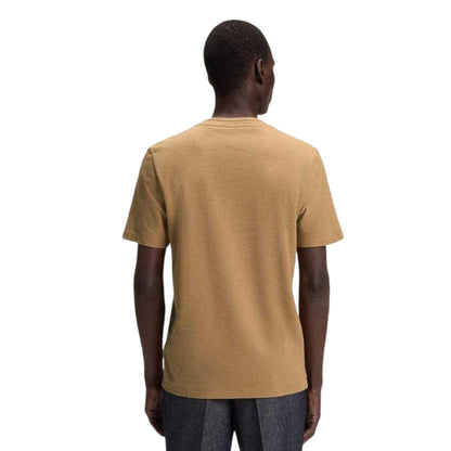 Beige - Back - Boss Mens Bubble Regular T-Shirt