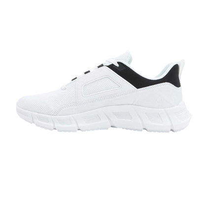 White-Black - Back - CTI Mens 927 Mesh Trainers
