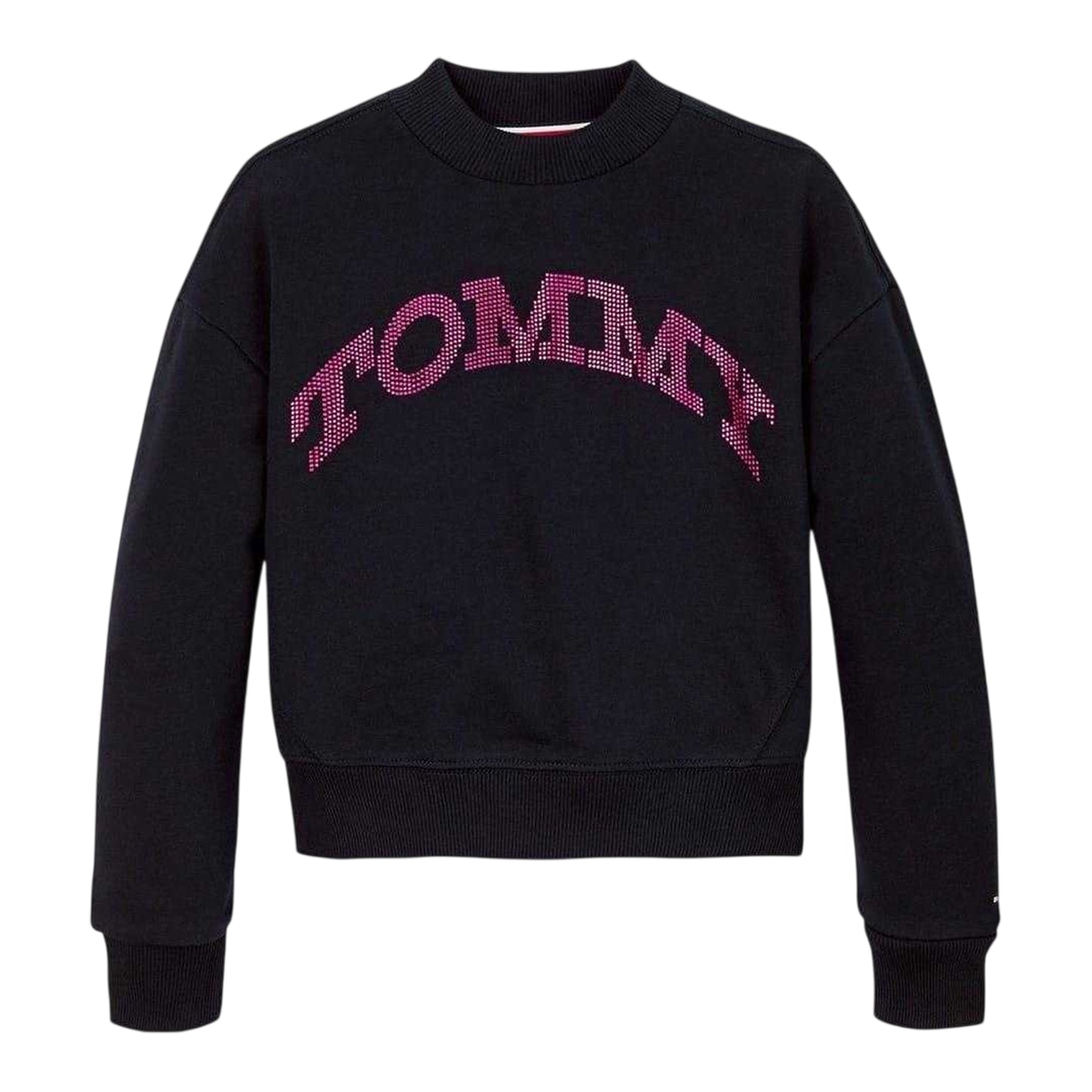 Desert Sky - Front - Tommy Hilfiger Childrens-Kids Foil Crew Neck Sweatshirt