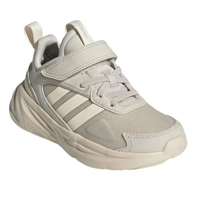 Beige - Front - Adidas Childrens-Kids Ozelle Running Trainers