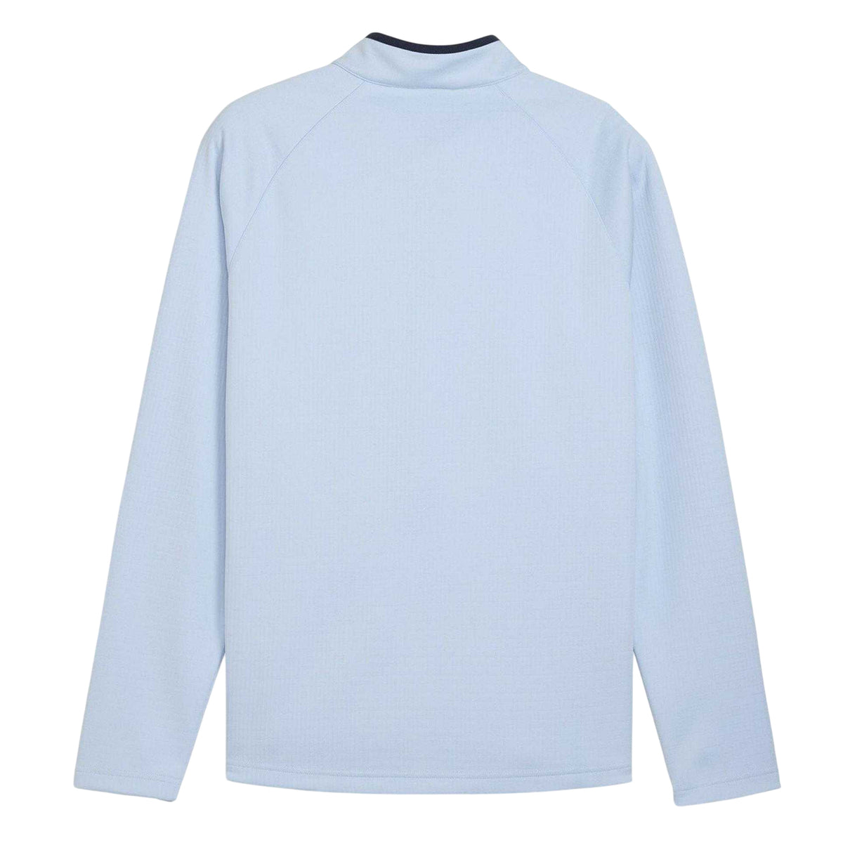 Blue - Back - Puma Mens Waffle Fleece Jumper