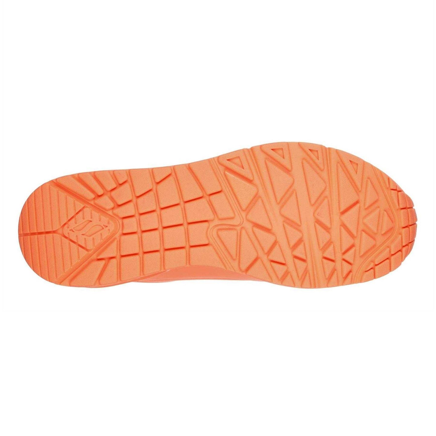 Orange - Lifestyle - Skechers Womens-Ladies Uno Stand On Air Trainers