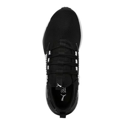 Black-White - Side - Puma Womens-Ladies Retaliate 2 Trainers