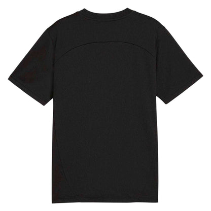 Black - Back - Puma Childrens-Kids Embossed Jacquard Regular Jersey