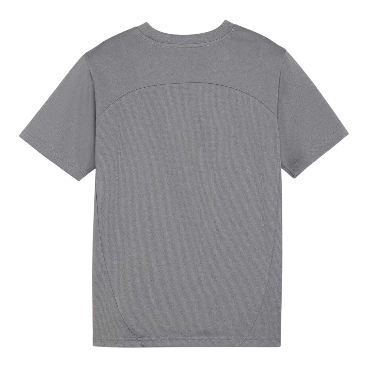 Grey - Back - Puma Childrens-Kids Embossed Jacquard Regular Jersey