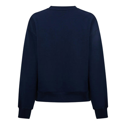 Navy - Back - Tommy Hilfiger Womens-Ladies Script Sweatshirt