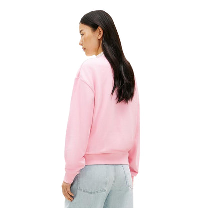 Pink - Back - Tommy Hilfiger Womens-Ladies Script Sweatshirt