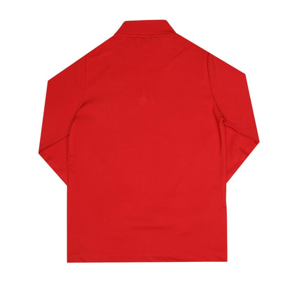 Red - Back - Castore Childrens-Kids Adapt Quarter Zip Sweatshirt