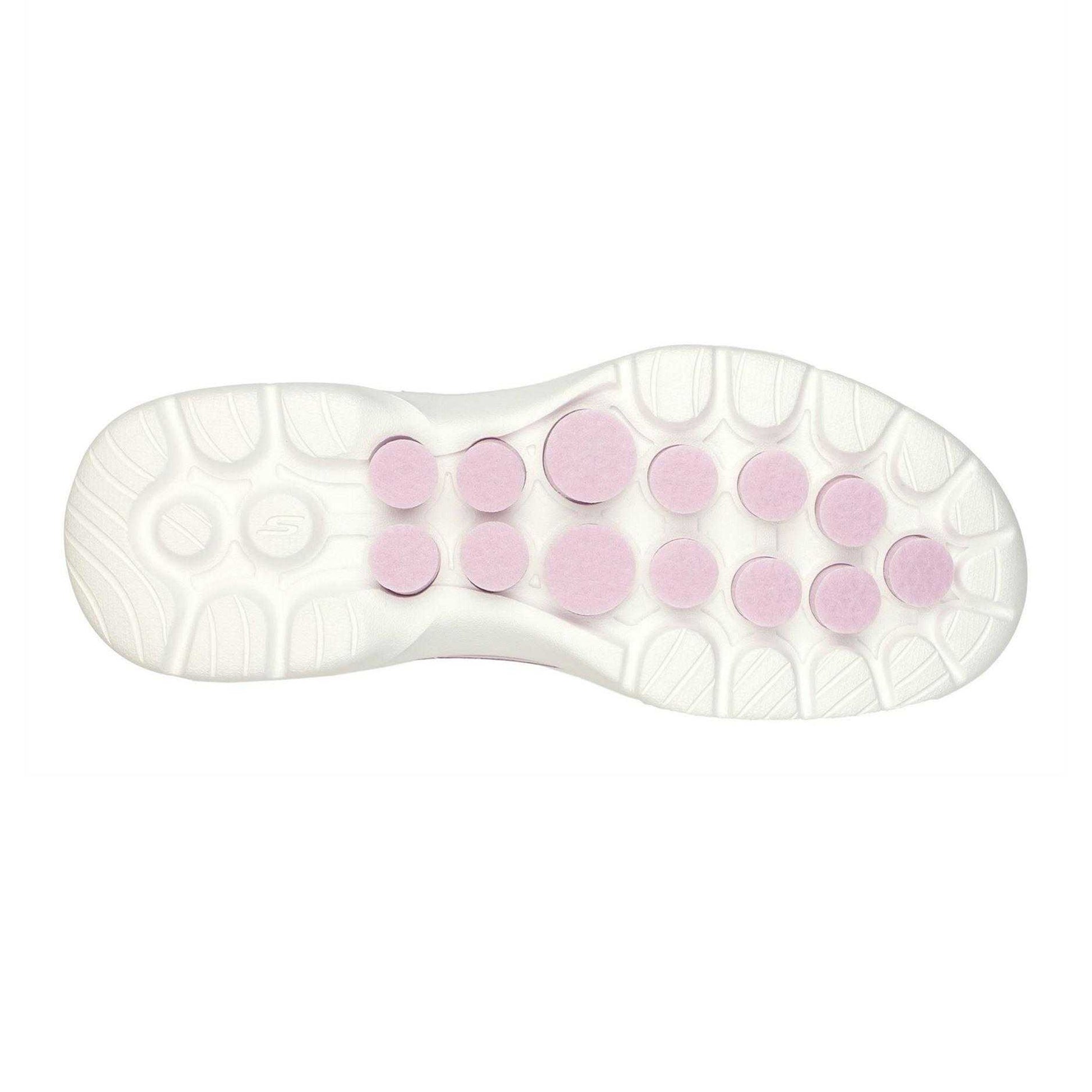 Mauve - Lifestyle - Skechers Womens-Ladies Wavy Pattern Trainers