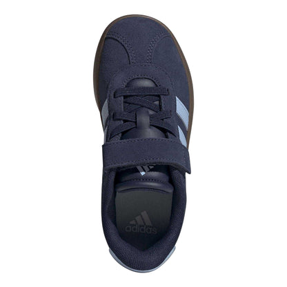 Night Indigo - Lifestyle - Adidas Boys VL Court 3.0 3 Stripes Suede Trim Trainers