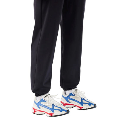 White-Red - Pack Shot - Lacoste Womens-Ladies L003 2K24 Trainers