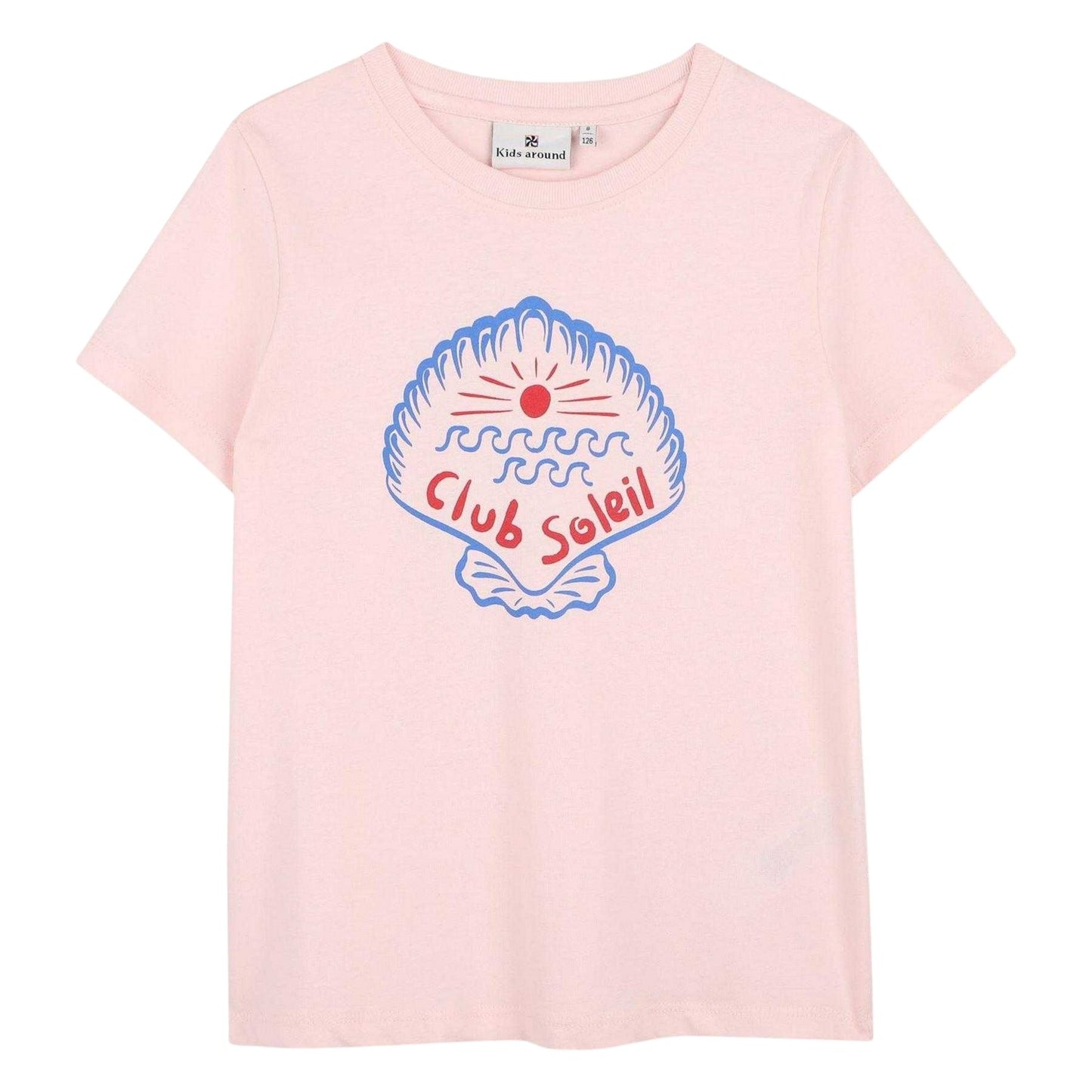 Pink - Front - Kids Around Childrens-Kids Cotton T-Shirt